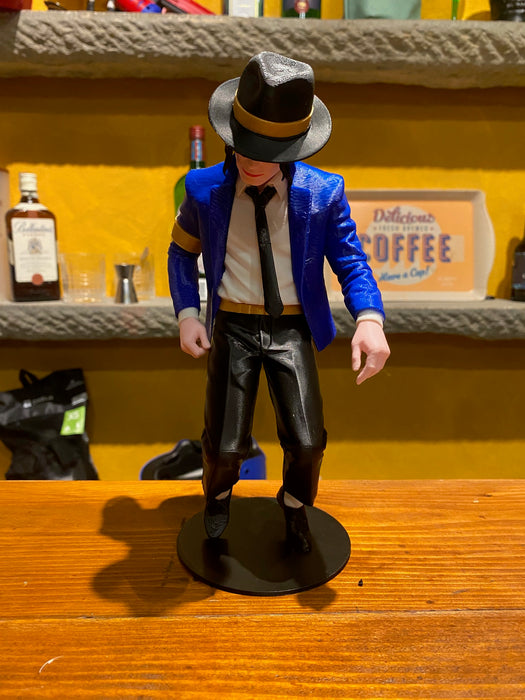 Figura Michael Jackson 3D – Escultura Decorativa Estilo Ícono Musical