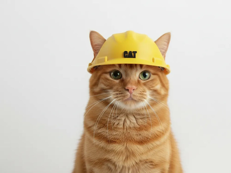 CatSite – Casco de construcción para gatos