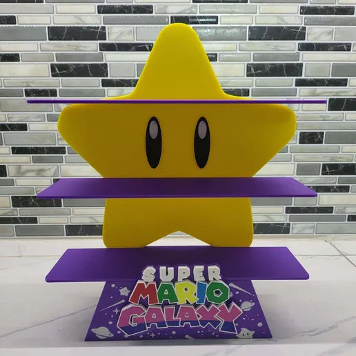 STAND para juguetes de McDonalds de Super Mario Galaxy