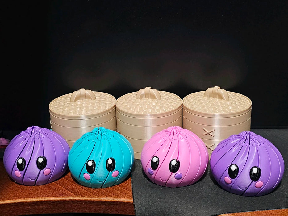 Fidget Toy Antiestrés Dumpling (Incluye Vaporera)