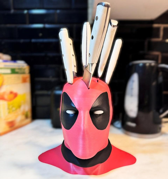 Soporte Porta Cuchillos Deadpool