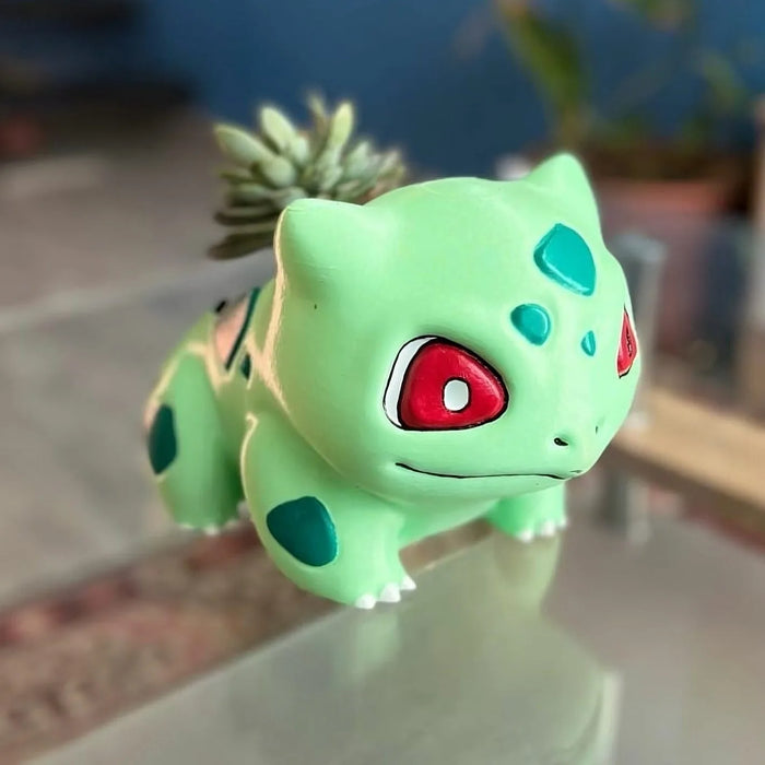 Maceta Bulbasaur impreso en 3D Chile - Figura decorativa personalizada impresa en 3D