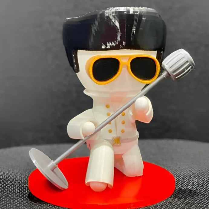 Maceta Elvis impreso en 3D Chile - Figura decorativa personalizada impresa en 3D