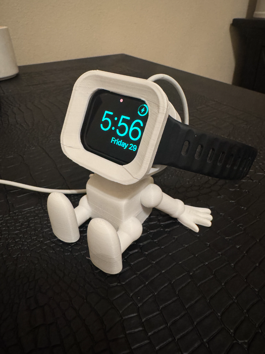 Soporte Apple Watch Mini Robot – Base de Carga Creativa y Divertida