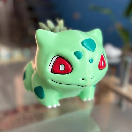 Maceta Bulbasaur impreso en 3D Chile - Figura decorativa personalizada impresa en 3D