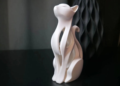 Escultura moderna de Gato impreso en 3D Chile - Figura decorativa personalizada impresa en 3D