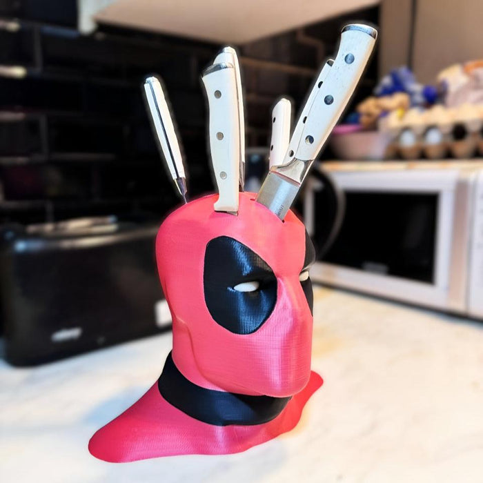 Soporte Porta Cuchillos Deadpool