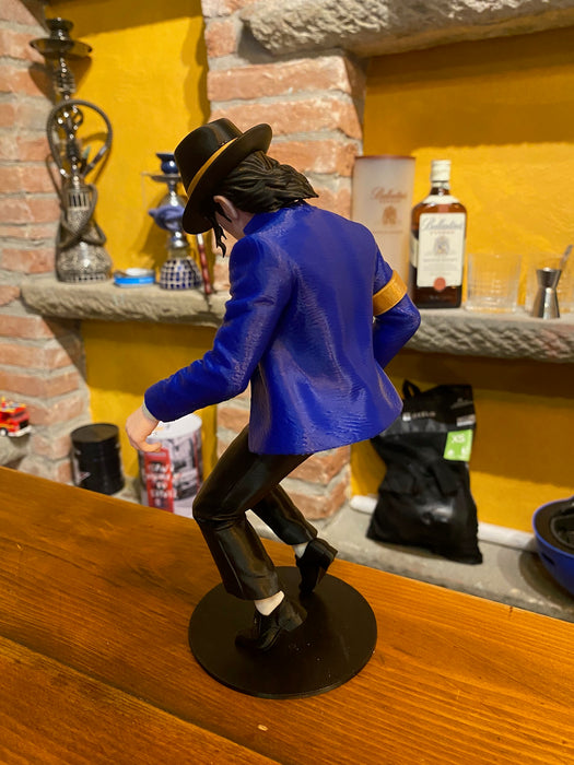 Figura Michael Jackson 3D – Escultura Decorativa Estilo Ícono Musical
