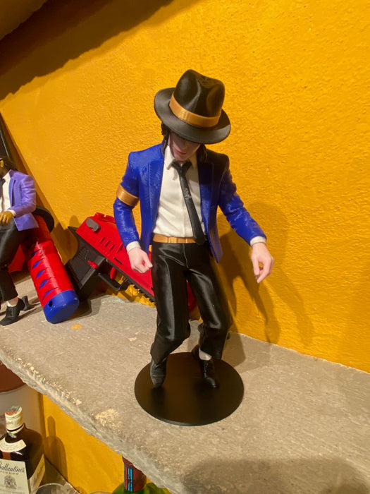 Figura Michael Jackson 3D – Escultura Decorativa Estilo Ícono Musical