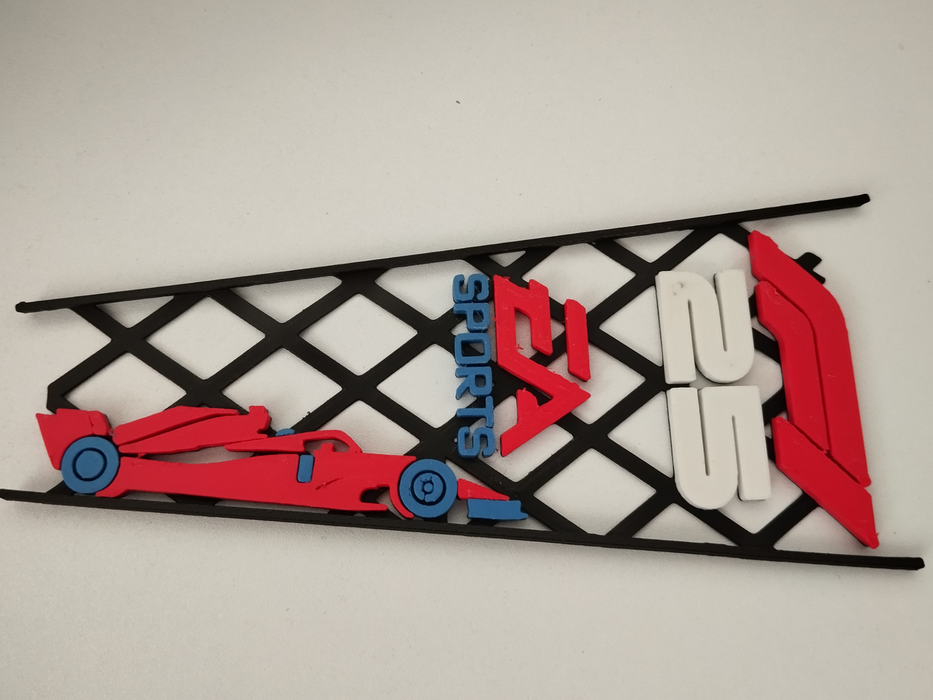 Faceplate decorativa PS5 inspirada en F1 25