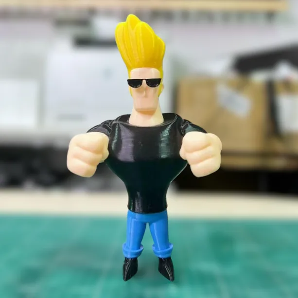 Figura Jhonie Bravo impreso en 3D Chile - Figura decorativa personalizada impresa en 3D