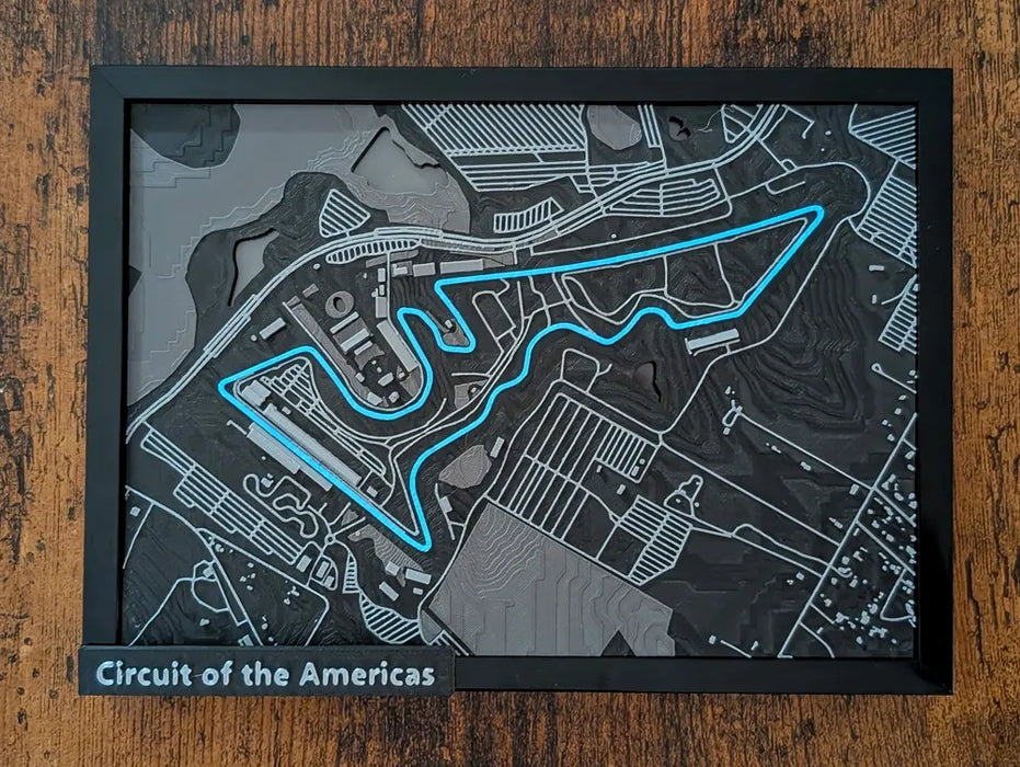 Miniatura Circuitos de Carreras 3D – Colección Motorsport