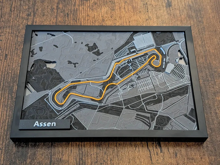 Miniatura Circuitos de Carreras 3D – Colección Motorsport