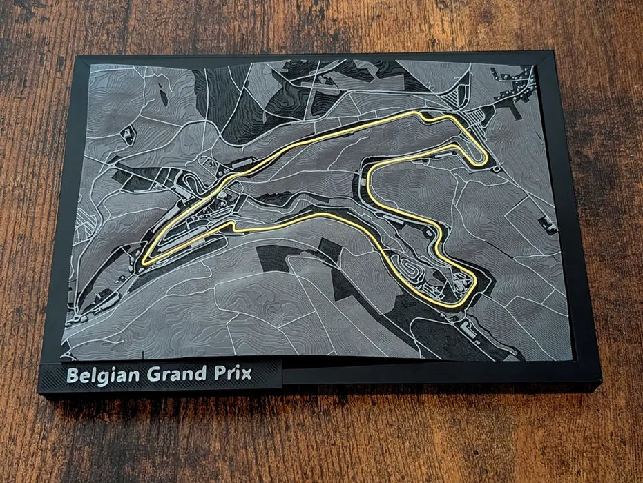 Miniatura Circuitos de Carreras 3D – Colección Motorsport