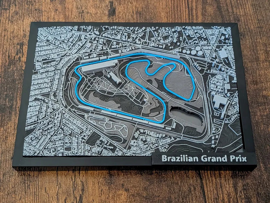 Miniatura Circuitos de Carreras 3D – Colección Motorsport