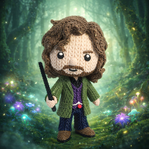 Figura Sirius Black efecto Crochet - Harry Potter impreso en 3D Chile - Figura decorativa personalizada impresa en 3D