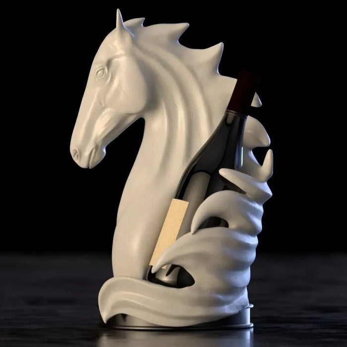 Porta Vino Modelo Caballo