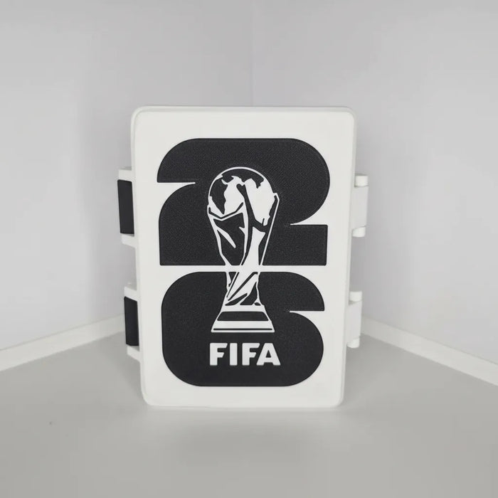 ( OFERTA CYBER)Caja De Figuritas Mundial Fifa 2026 Organizador Estuche