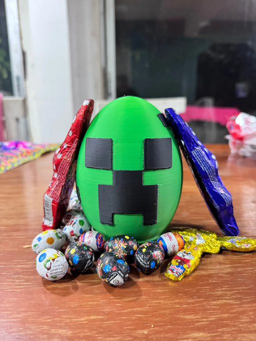 Canasta + Alcancía Minecraft impreso en 3D Chile - Figura decorativa personalizada impresa en 3D