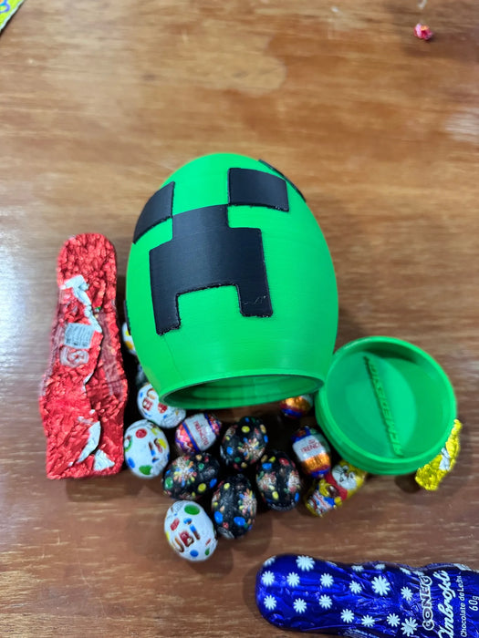 Canasta + Alcancía Minecraft impreso en 3D Chile - Figura decorativa personalizada impresa en 3D