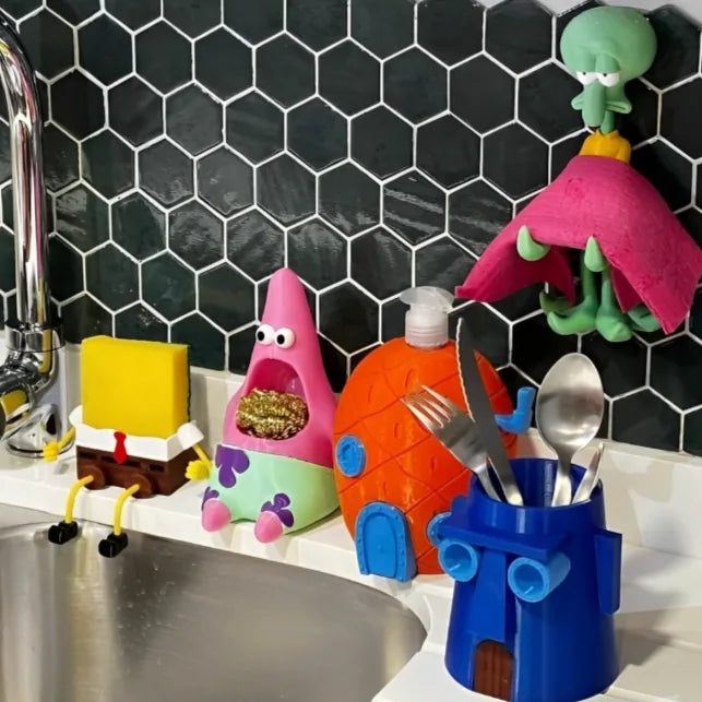 Kit Limpieza Fondo Bikini impreso en 3D Chile - Figura decorativa personalizada impresa en 3D