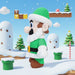 Figura Luigi Santa efecto Crochet - Super Mario impreso en 3D Chile - Figura decorativa personalizada impresa en 3D