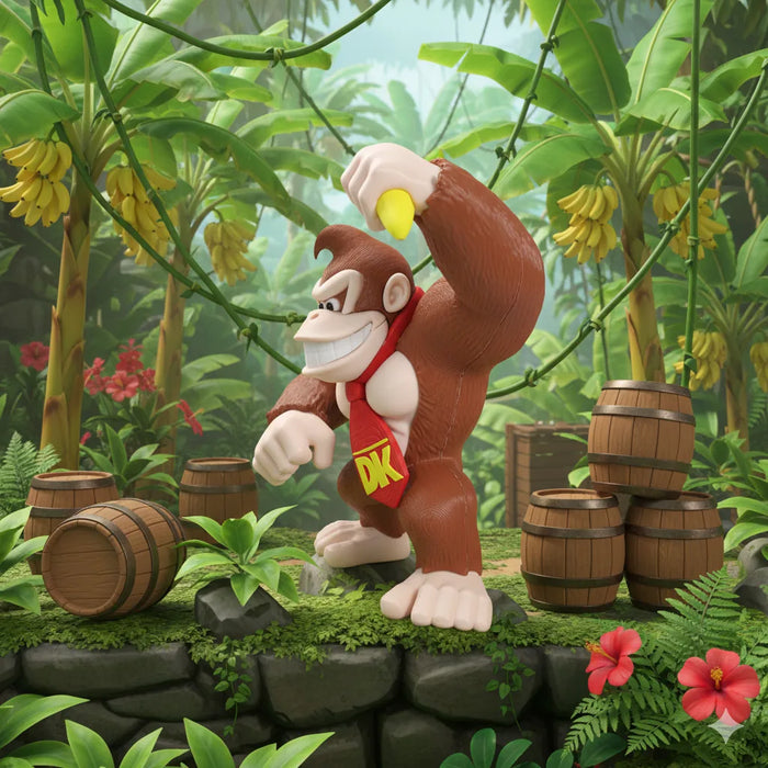 Figura Donkey Kong - Super Mario impreso en 3D Chile - Figura decorativa personalizada impresa en 3D