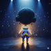 Figura Zoey efecto Crochet - KPop Demon Hunters impreso en 3D Chile - Figura decorativa personalizada impresa en 3D