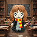 Figura Hermione Granger efecto Crochet - Harry Potter impreso en 3D Chile - Figura decorativa personalizada impresa en 3D