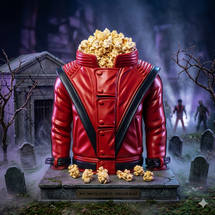 Palomera Thriller 3D – Bowl de Snacks Original para Cine en Casa