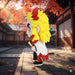 Figura Rengoku efecto Crochet - Demon Slayer impreso en 3D Chile - Figura decorativa personalizada impresa en 3D