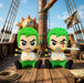 Figura Roronoa Zoro efecto crochet - Onepiece impreso en 3D Chile - Figura decorativa personalizada impresa en 3D