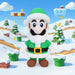 Figura Luigi Santa efecto Crochet - Super Mario impreso en 3D Chile - Figura decorativa personalizada impresa en 3D