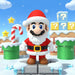 Figura Mario Santa - Super Mario impreso en 3D Chile - Figura decorativa personalizada impresa en 3D