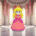 Figura Princesa Peach efecto Crochet - Super Mario impreso en 3D Chile - Figura decorativa personalizada impresa en 3D