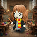 Figura Hermione Granger efecto Crochet - Harry Potter impreso en 3D Chile - Figura decorativa personalizada impresa en 3D