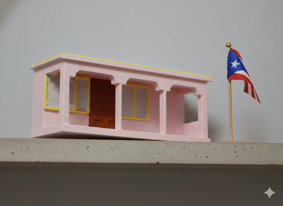 Porta Llaves Casita Bad Bunny impreso en 3D Chile - Figura decorativa personalizada impresa en 3D