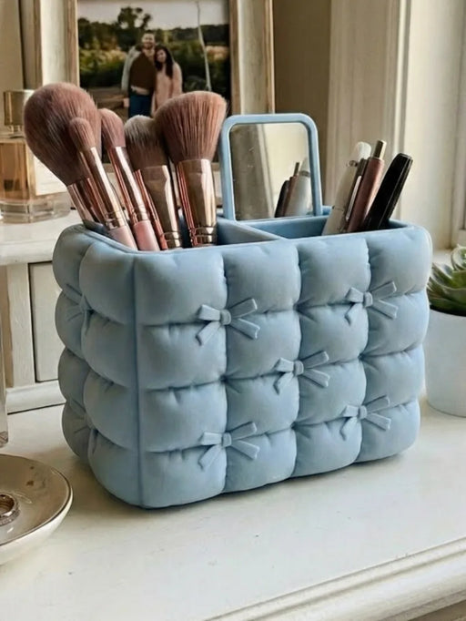 Organizador maquillaje acolchado con lazo impreso en 3D Chile - Figura decorativa personalizada impresa en 3D