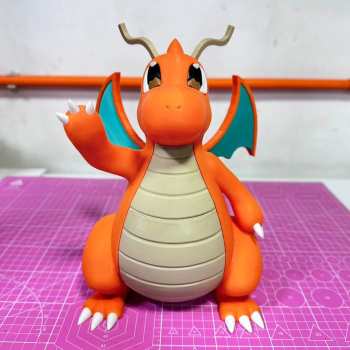Dragonite Figura Pokémon impreso en 3D Chile - Figura decorativa personalizada impresa en 3D