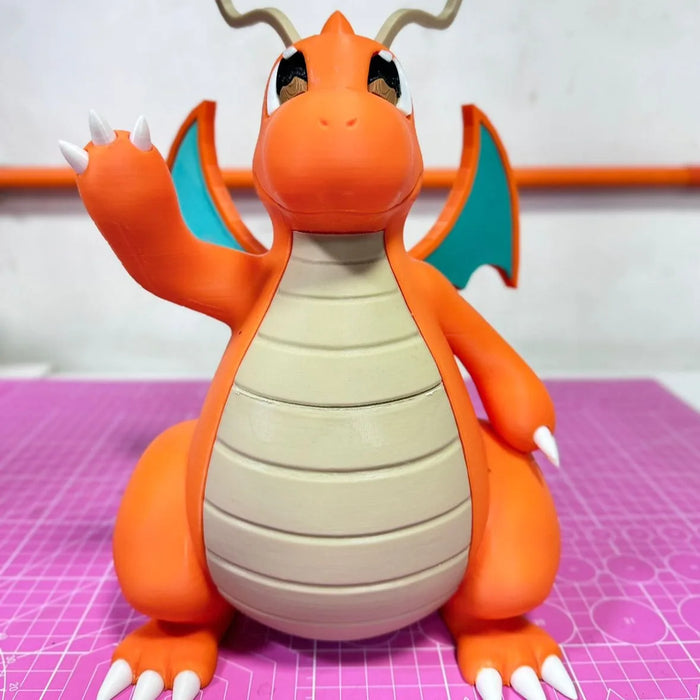 Dragonite Figura Pokémon impreso en 3D Chile - Figura decorativa personalizada impresa en 3D
