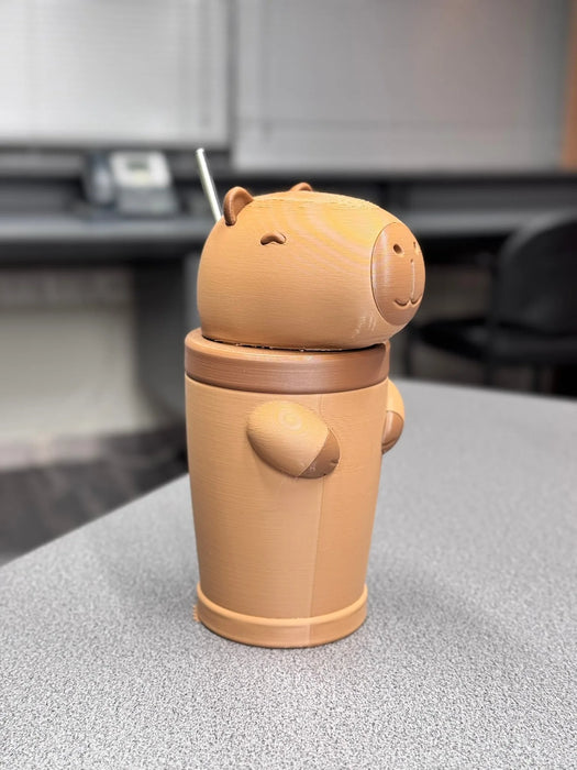 Vasos de Capibara 350 ml impreso en 3D Chile - Figura decorativa personalizada impresa en 3D