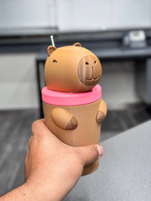 Vasos de Capibara 350 ml impreso en 3D Chile - Figura decorativa personalizada impresa en 3D