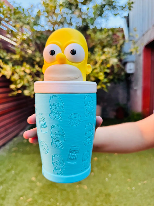 Vasos los Simpsons impreso en 3D Chile - Figura decorativa personalizada impresa en 3D