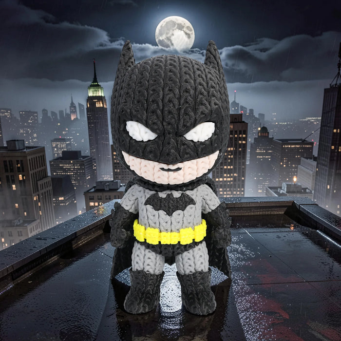 Figura Batman efecto Crochet impreso en 3D Chile - Figura decorativa personalizada impresa en 3D