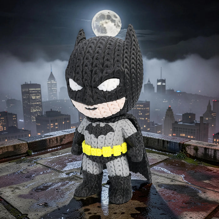 Figura Batman efecto Crochet impreso en 3D Chile - Figura decorativa personalizada impresa en 3D