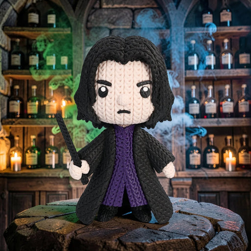 Figura Severus Snape efecto Crochet - Harry Potter impreso en 3D Chile - Figura decorativa personalizada impresa en 3D