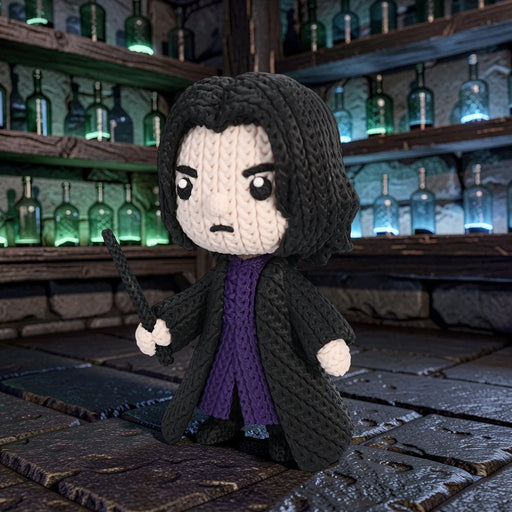 Figura Severus Snape efecto Crochet - Harry Potter impreso en 3D Chile - Figura decorativa personalizada impresa en 3D