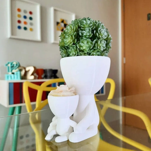 Maceta Madre e Hijo impreso en 3D Chile - Figura decorativa personalizada impresa en 3D