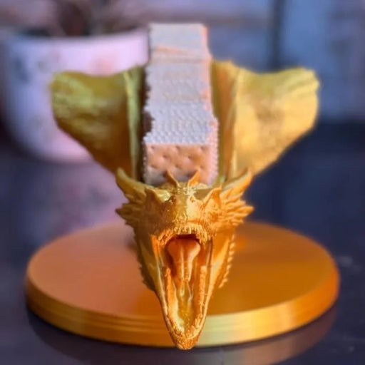 Dispensador de Galletas Drogon impreso en 3D Chile - Figura decorativa personalizada impresa en 3D