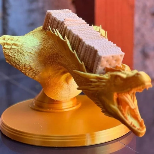 Dispensador de Galletas Drogon impreso en 3D Chile - Figura decorativa personalizada impresa en 3D